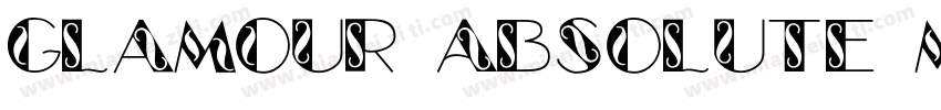 Glamour Absolute Modern字体转换